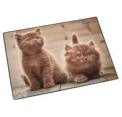 Sous-main 'chats fouineurs', 40 x 53 cm