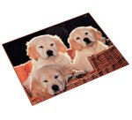 Sous-main chiens, 40 x 53 cm