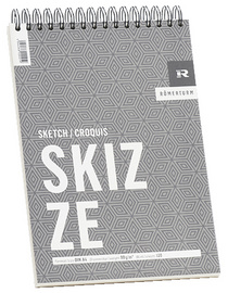 Cahier de dessin 'SKIZZE', A3, 240 pages sur
