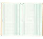 Piqûre 'Journal folioté', 320 x 195 mm, 38 lignes