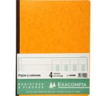 Booklet 5 columns on 1 page 31 lines 80 pages 32x25cm - Assorted colours