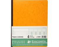 Register 32x25 cm - 15 kolommen op 2 pagina's - 33 lijnen - 80 blad - Geassorteerd