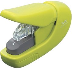 Staple-free stapler SL-106AB, green
