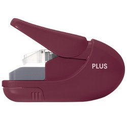 More stapler without staples, wine red