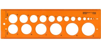 Trace cercles Pairs, No.17a