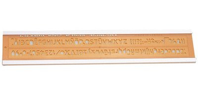Letter trace, writing height: 10 mm