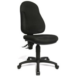 Fauteuil de bureau 'Wellpoint 10 P', noir
