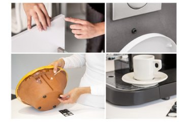 Bumpon Pastilles anti-bruit/anti-glisse, rond, 19,1 mm