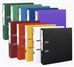 Classeur à levier Prem'Touch intérieur et extérieur en polypropylène - Dos 80mm - A4 maxi