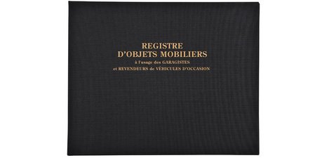 Mobile objects register for garage owners Exacompta 4441E - 24 x 32 cm 100 pages