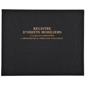 Mobile objects register for garage owners Exacompta 4441E - 24 x 32 cm 100 pages