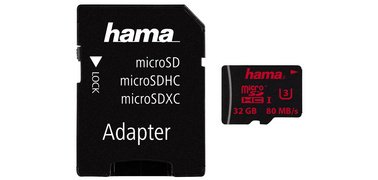 Carte mémoire Micro SecureDigital HC, Classe 3, 128 Go