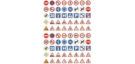 Gommettes 'Code de la Route'