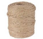 Bobine de ficelle en sisal, en fibre naturelle, 100 m
