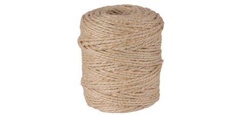 Bobine de ficelle en sisal, en fibre naturelle, 100 m