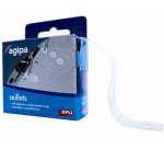 Oeillets de renforcement, blanc, diamètre: 13 mm