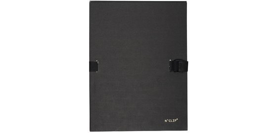 Dokumentenmappe mit dehnbarem Rücken N'clip, 24x32 cm