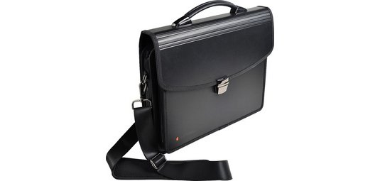 Valisette porte-documents EXATRAVEL, en PP, noir