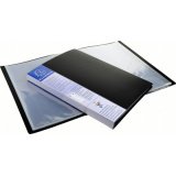 Protège-documents en polypropylène rigide avec porte étiquette 3 faces Up Line Opaque 80 vues - A4