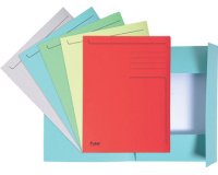 Pre-printed 3-flap folder 280gsm Forever® - 24x32cm - Assorted colours