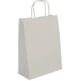 Sac en papier, kraft, moyen, brun
