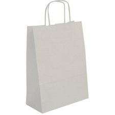 Sac en papier, kraft, moyen, brun