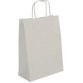 Sac en papier, kraft, moyen, brun