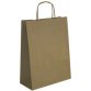 Sac en papier, kraft, moyen, brun