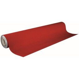 Bobine de papier cadeau (l)700 mm x (L)100 m, rouge