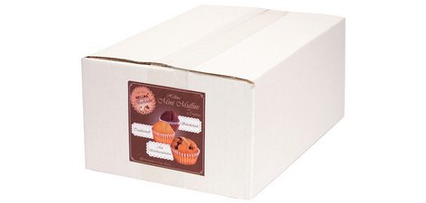 Assortiment de mini Muffins, carton de 60