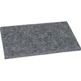 Tapis d'aiguilles à picoter en feutre, gris