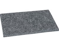 Tapis d'aiguilles à picoter en feutre, gris