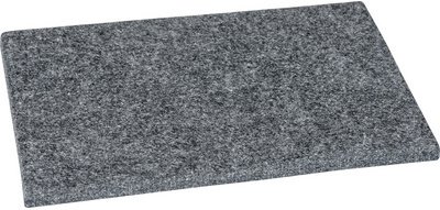 Tapis d'aiguilles à picoter en feutre, gris
