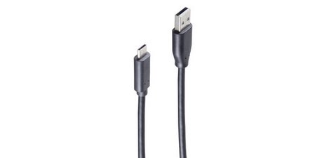 BASIC-S Câble USB 2.0, mâle C - mâle A
