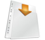 Pochette transparente MAXI, A4, pp, transparent