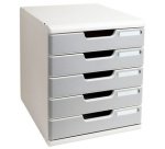 Module de classement MODULO, 3 tiroirs, noir