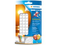 Pastille adhésive, amovible, réutilisable, blanc