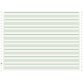 "2000 feuilles de listing zoné vert 380x11"" 1pli Bandes Caroll Non Détachables 70g"