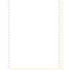Papier listing en continu, 240 mm x 12' (30,48 cm)
