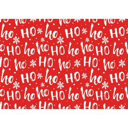 Papier cadeau de Noël 'Ho Ho Ho'