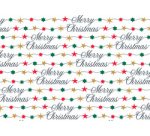 Christmas wrapping paper 'starry garland'