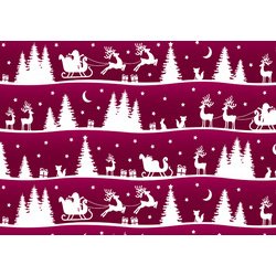 Papier cadeau de Noël 'Simply Christmas'
