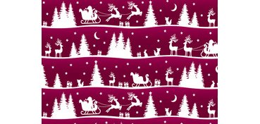 Geschenkpapier Kerstmis 'sleeën rendieren'
