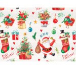 Papier cadeau de Noël 'père Noël'