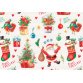 Papier cadeau de Noël 'père Noël'