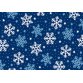 Papier cadeau de Noël 'flocons de neige'