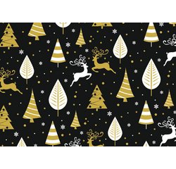 Papier cadeau de Noël 'Xmas night'