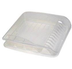 Egouttoir à vaisselle 'pierre' avec plateau