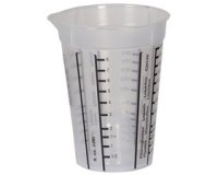 Broc gradué 'mario', 0,25 litre, transparent-naturel