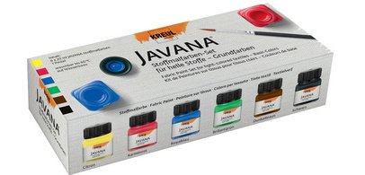 JAVANA textile paint, basic color kit